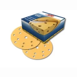 100 APP K555 15-Loch Schleifscheiben Ø150mm, Klett, P180