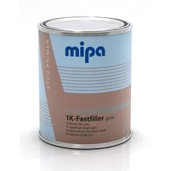 MIPA 1K Fast-Filler Grau, Reparaturfüller F. Alu, Zink, 1Ltr.