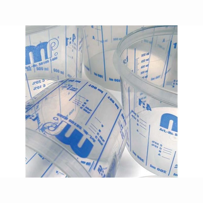 200 Farbmischbecher Messbecher 385ml M. Mischscala 2 200 Farbmischbecher Messbecher 385ml M. Mischscala – Bild 2
