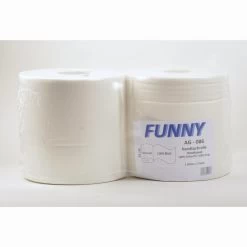 2 Putztuchrollen Industrie 2-lg. 1000 Blatt 26 X 33cm Putzpapier Hochweiss