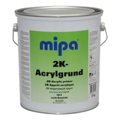 MIPA PU 100-20 - 2K - PU - Acrylgrund 10:1 Grundierung Weiss, 5kg