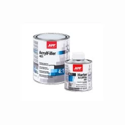 APP 2K HS Acrylfiller 4:1 Füller Grau Inkl. Härter 1,25Ltr.-Set