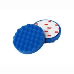 2x 3M 50388 Ultrafine SE Anti-Hologramm Polierschwamm Blau Ø150mm