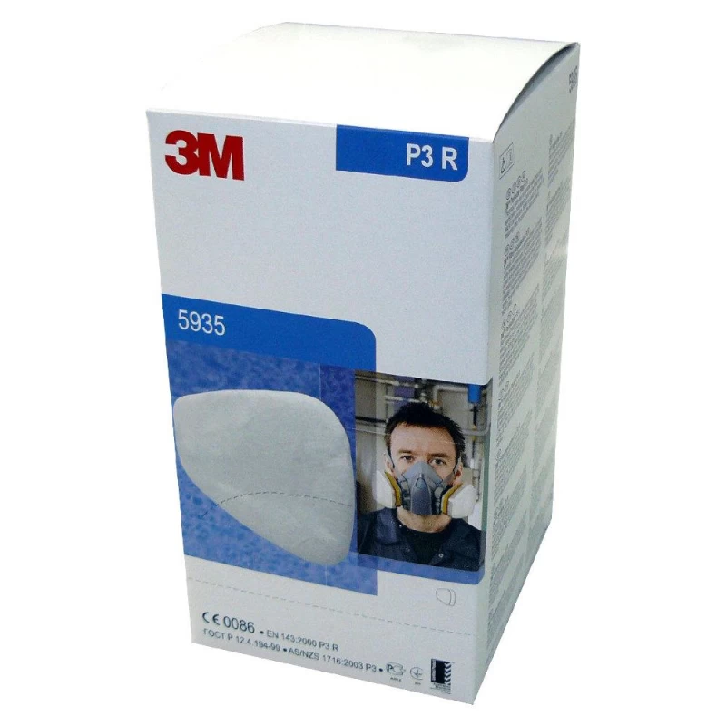 10x 2Stk. 3M Partikelfilter 5935 P3 Für 6000/7000er 3M Lackiermasken 1 10x 2Stk. 3M Partikelfilter 5935 P3 Für 6000/7000er 3M Lackiermasken