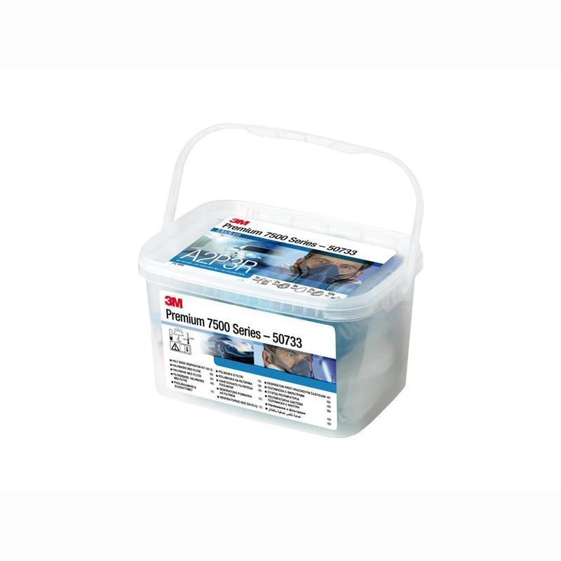 3M Premium Halbmasken-Set 7500 A2/P3 Lackiermaske Gr.M/L 1 3M Premium Halbmasken-Set 7500 A2/P3 Lackiermaske Gr.M/L