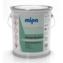 8,5L Set MIPA 2K EP-Primer Surfacer Grundierfüller Nass-in-Nass Inkl. Härter U. Verdünnung