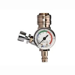 IWATA HiVC-2 NEW IMPACT-CONTROLLER Manometer Luftregler Inkl. Schnellkupplung