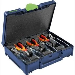 AKTION - FESTOOL Zangen-Systainer SYS³ M 112 ZA Blau - Limited Edition! - AUSLAUF -