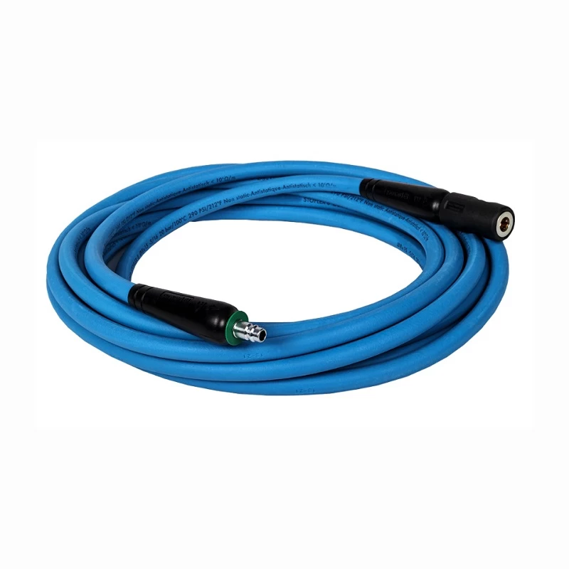 Antistatische Luftleitung Mit Schnellkupplung - EPDM, 9x16mm, 10m 1 Antistatische Luftleitung Mit Schnellkupplung - EPDM, 9x16mm, 10m