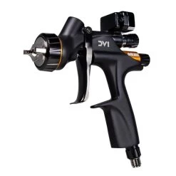 Devilbiss DV1 Klarlack-Lackierpistole 1,0mm, C1+mit Fließbecher 560ml + Digitalmanometer -Heimwerkzeuge devilbiss dv1 klarlack lackierpistole 10mm c1 mit fliessbecher 560ml digitalmanometer3