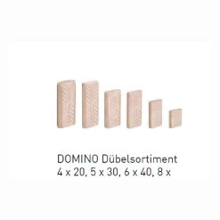 Festool DOMINO Dübel Buche Sortiment DS 4/5/6/8/10 1060 BU (alt:498899) -Heimwerkzeuge festool duebel buche 118