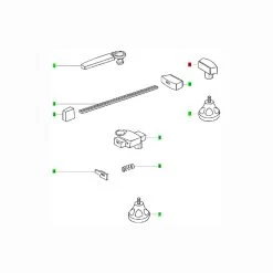 Festool Gegenhalter Für MFT-SP Vollständig