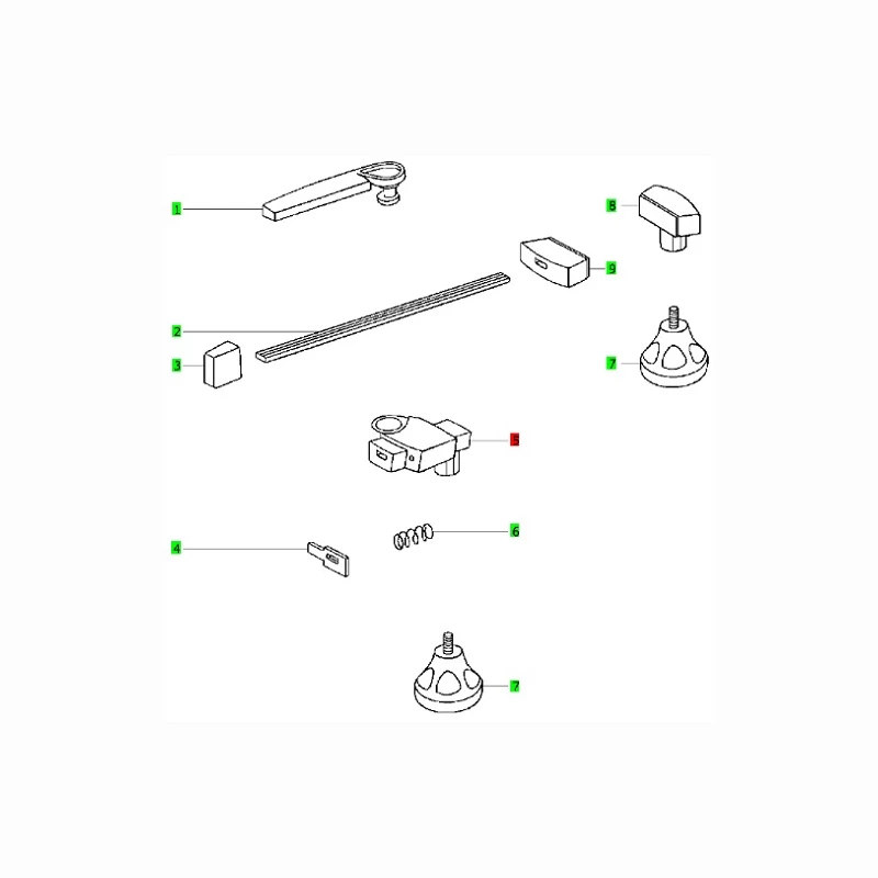 Festool Grundkörper Für MFT-SP Vollständig 1 Festool Grundkörper Für MFT-SP Vollständig