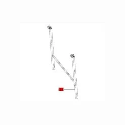 Festool Klappbein MFT/3 Vorne Kompl.