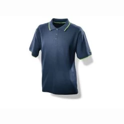 FESTOOL Poloshirt Blau P-Shirt-Festool XXL