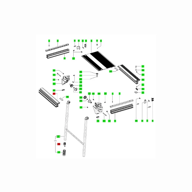 Festool Profil Für MFT/3-VB 1 Festool Profil Für MFT/3-VB