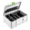 Festool Systainer³ SYS3 M 187 ENG 18V - Platz Für 4 Akkus + 2 Ladegeräte