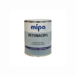 MIPA Betonacryl, Betonfarbe, Flüssigkunststoff RAL7001 Silbergrau 10Ltr.