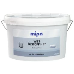 MIPA WBS Ölstopp H67 Tankraumfarbe Ca. RAL7030 Hellgrau 5Ltr.