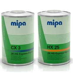 2Ltr. Set MIPA CX3 HS Express-Klarlack Inkl. HX25 Härter Normal