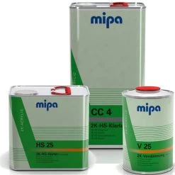 8,5L Set MIPA CC4 HS Klarlack Inkl. 2,5L HS Härter + 1L Verdünner