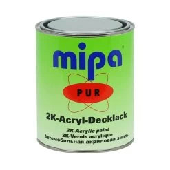 MIPA 2K PUR Acryllack Fertigfarbton RAL9006 Weissaluminium 1Ltr./3Ltr./10Ltr. - AUSLAUF -> Nur Noch PUR-HS
