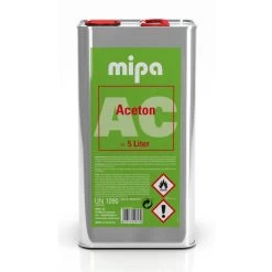 Mipa Aceton - Lösemittel Zum Reinigen U. Entfetten, 6Ltr.