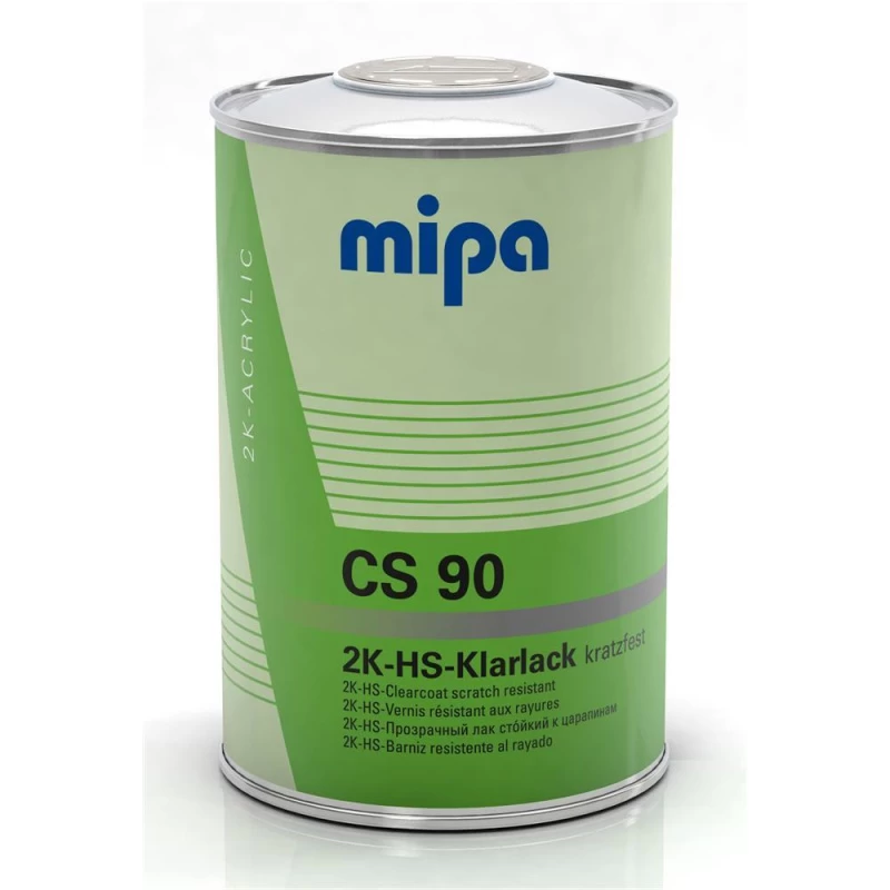 MIPA CS90 2K HS-Klarlack VOC Kratzfest, 1 Ltr. -NEU- 1 MIPA CS90 2K HS-Klarlack VOC Kratzfest, 1 Ltr. -NEU-