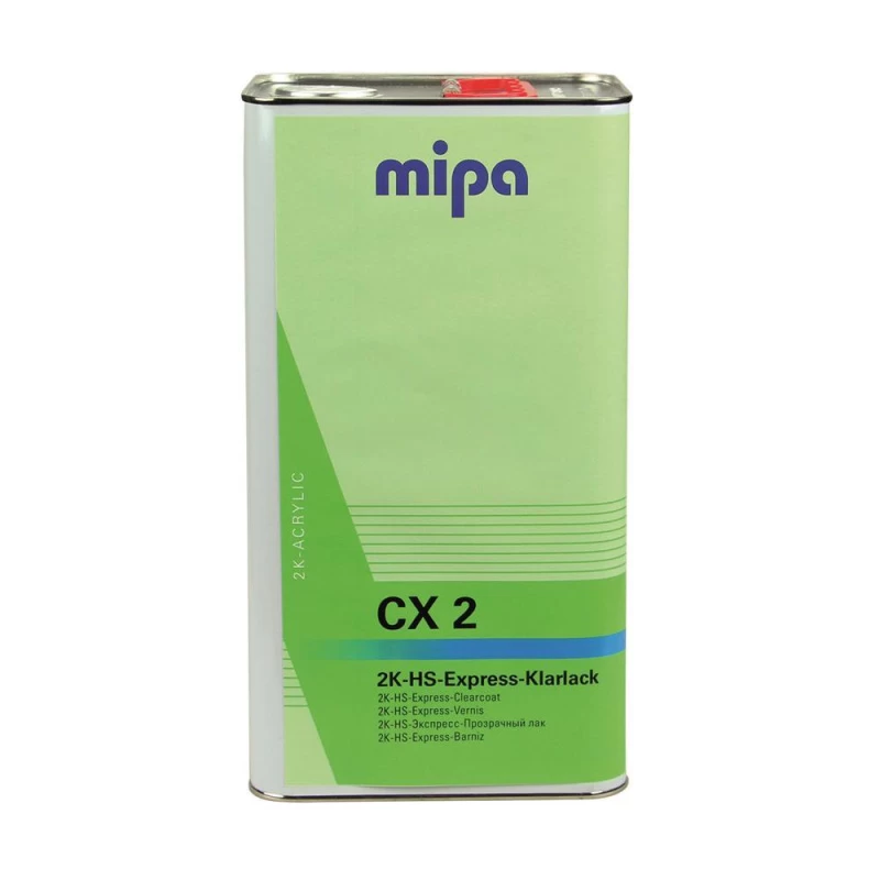 MIPA CX2 2K HS Express-Klarlack Speedklarlack 2:1, 5Ltr. 1 MIPA CX2 2K HS Express-Klarlack Speedklarlack 2:1, 5Ltr.