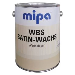 MIPA WBS Satin-Wachslasur Matt Transparent/weiss 2,5Ltr.