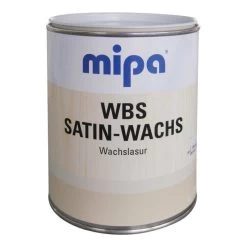 MIPA WBS Satin-Wachslasur Matt Transparent/weiss 680ml