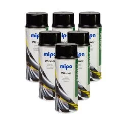 MIPA Winner Acryllackspray Schwarz Glanz, 6x400ml