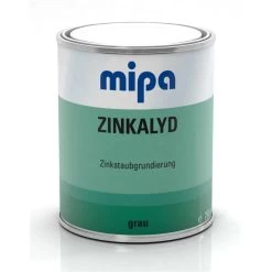 Mipa Zinkalyd - Zinkstaubbeschichtung, Grau 750ml (ca. 1,95kg)