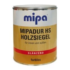 Mipadur HS-Holzsiegel Parkettlack Bootslack Farblos Glz 2,5Ltr.