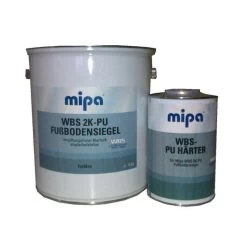 5kg Set MIPA WBS 2K PU Fußbodensiegel 4:1, 4kg + 1kg WBS-PU Härter