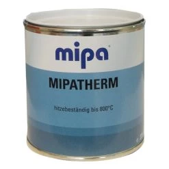 Mipatherm Silber - Schwarz Matt Thermolack 800°C, 20Ltr.
