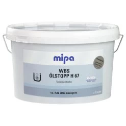 MIPA WBS Ölstopp H67 Tankraumfarbe Ca. RAL7005 Mausgrau, 5Ltr.