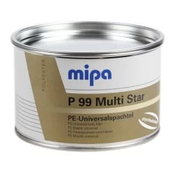 MIPA P99 Multi Star Styrolreduziert PE-Autospachtel Beige 2kg Inkl. Härter