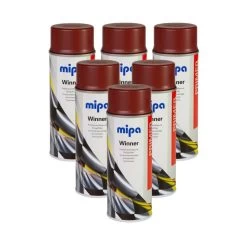 MIPA Winner Rostschutz Haftgrund Grundierspray Rotbraun 6x400ml