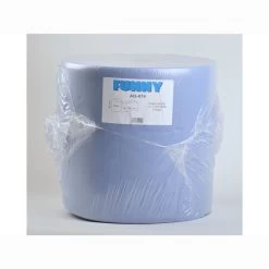 Putztuchrolle Industrie 3-lagig 1000 Blatt 36 X 38cm Putzpapier Blau Verklebt