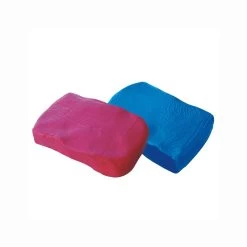 APP PLASTELINA - Reinigungsknete 200g, Rot/blau