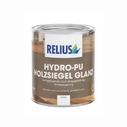 Relius Hydro-PU Holzsiegel Glanz Farblos 0,375 / 0,75 / 2,5 / 5Ltr.