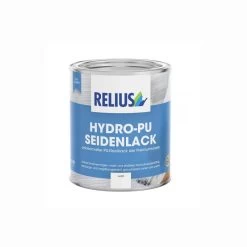 Relius Hydro-PU Seidenmattlack Weiß / RAL-Farbe 375ml, 750ml, 2,5L