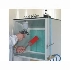 Spritzstand, Lackierstand M. Druckluftanschluss U. Filter