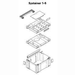 FESTOOL Systainereinlage LHS 225 EQ-PLUS