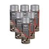MIPA Zink-Alu Grundierspray Silber-alu 6x400ml DIN EN ISO1461